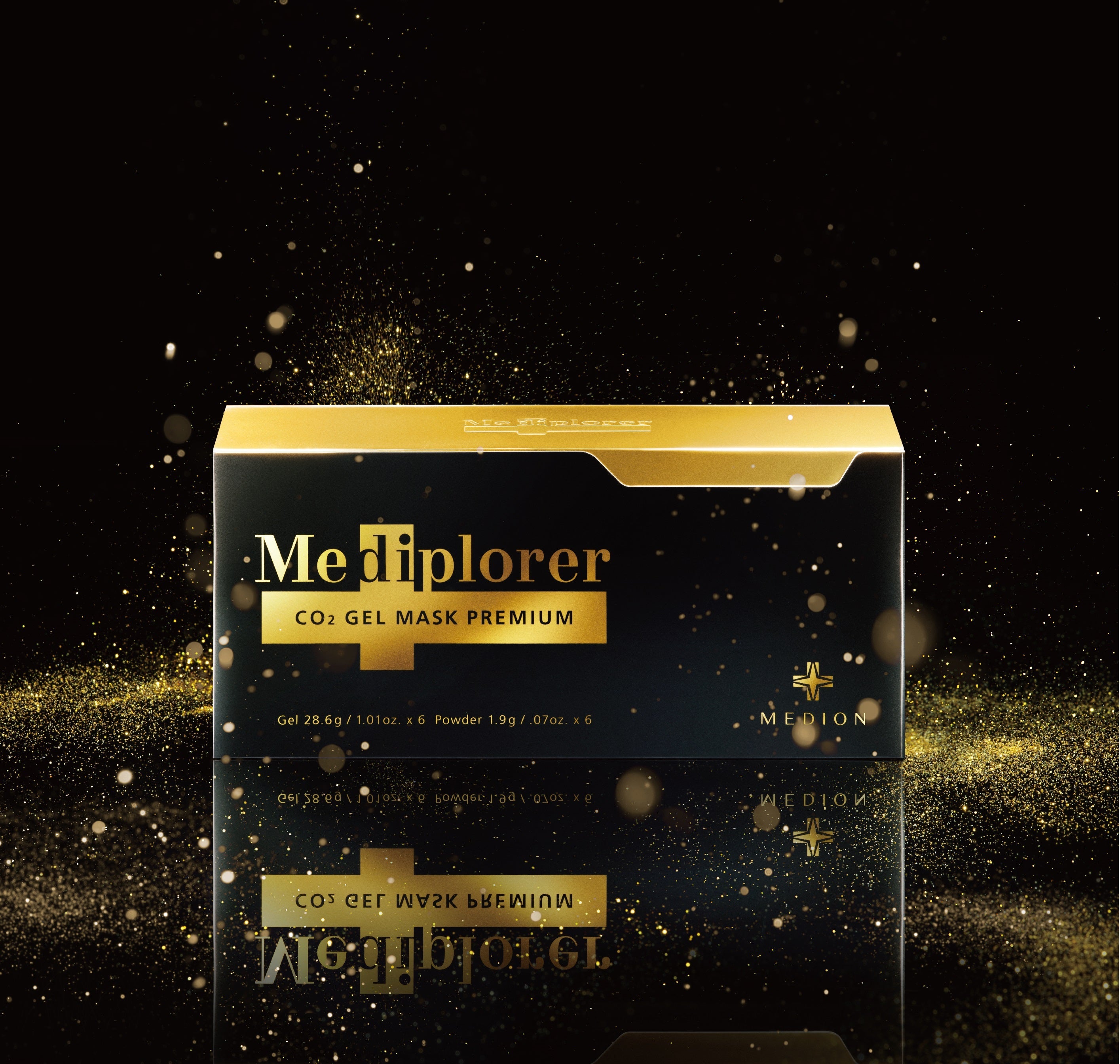 Mediplorer CO2 GEL MASK PREMIUM 6包 CO2ジェルマスクプレミアム定期便｜メディプローラー（Mediplorer